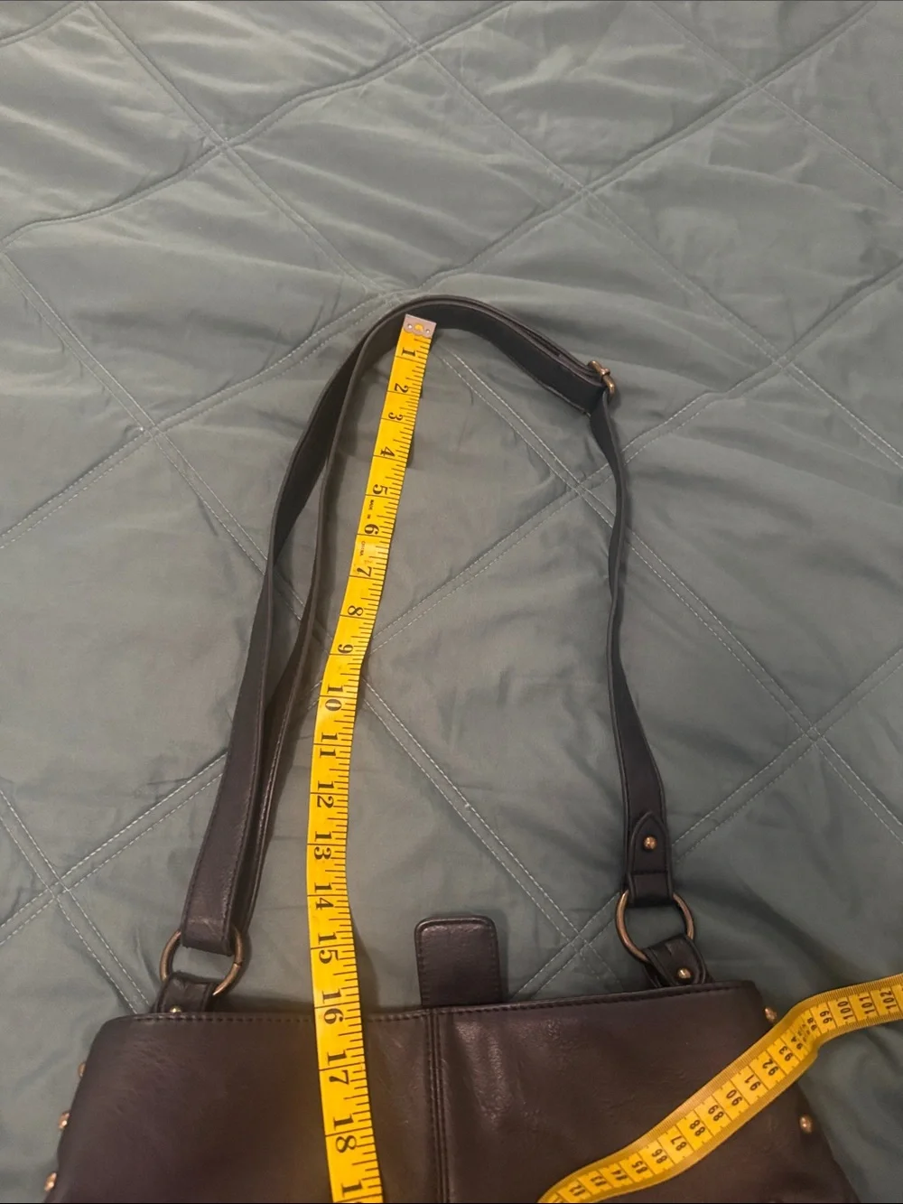 b.o.c by born leather black boho purse bag